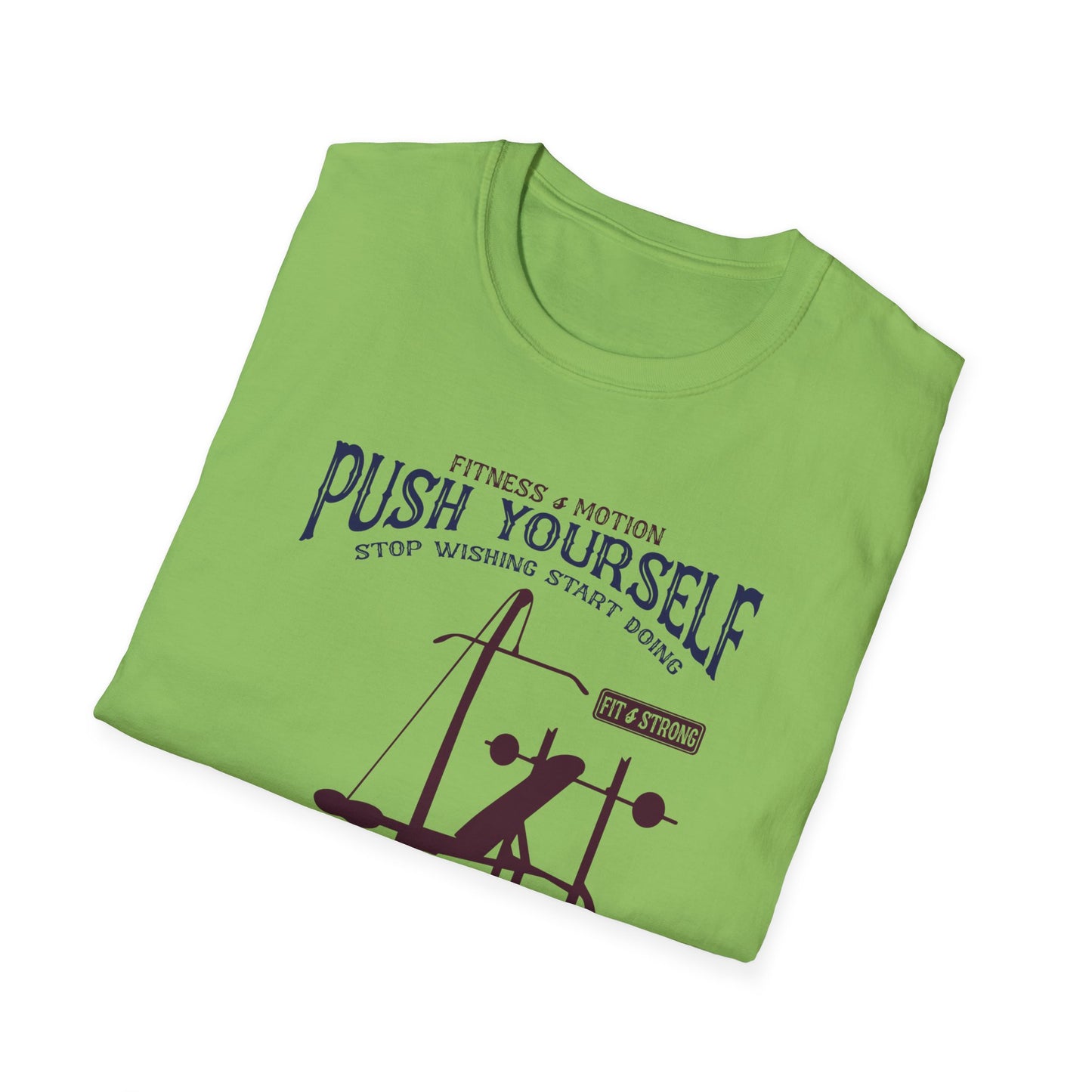 Super Comfortable Push Yourself... GYM T-Shirt - Market Nook