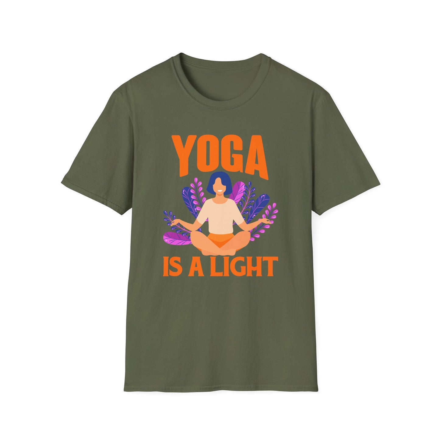 Super Comfortable Yoga Is A Light T-Shirt design - Market Nook