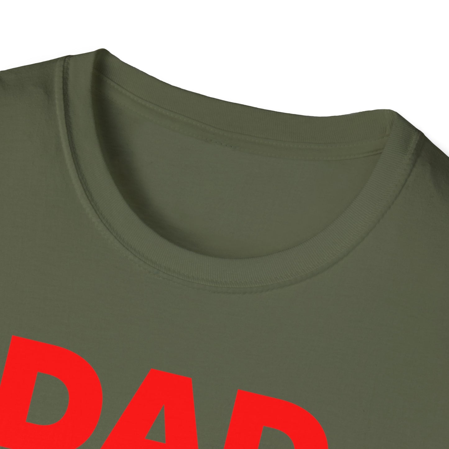 Super Comfortable Dad Nutrition Facts T-Shirt design