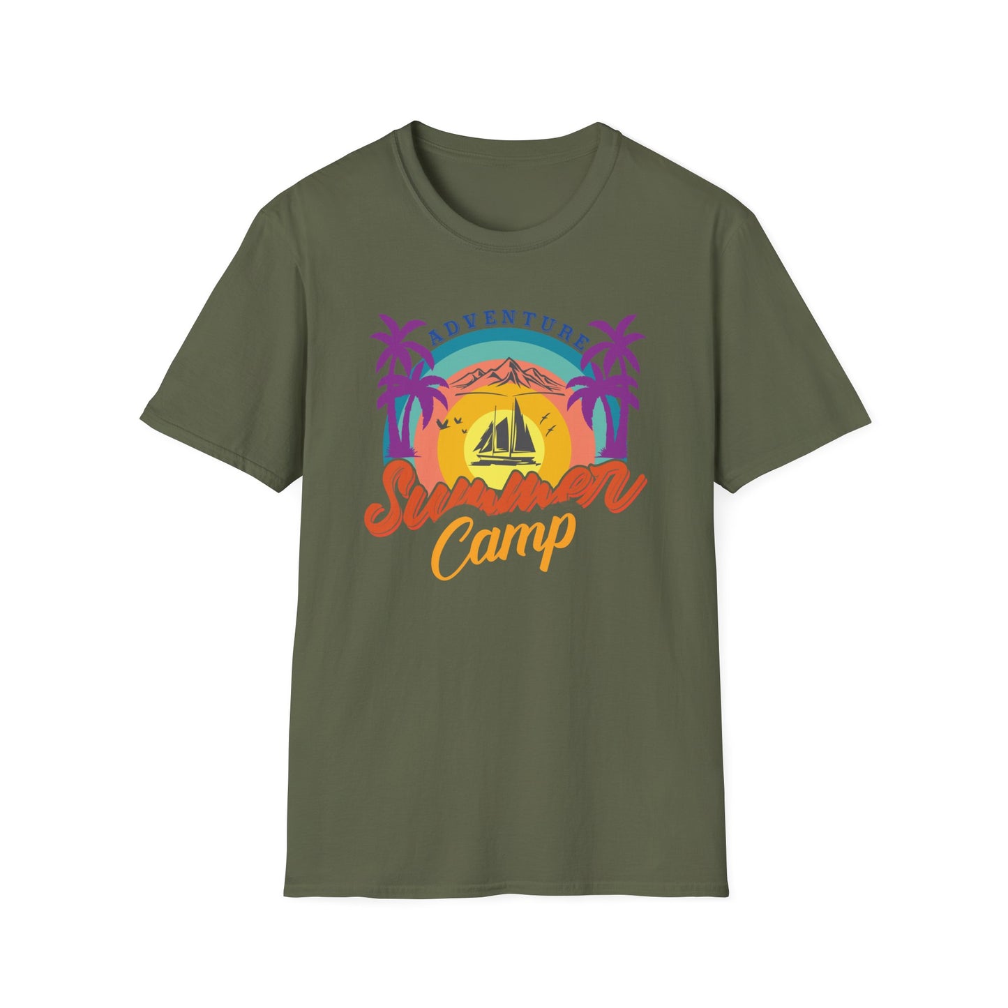Super Comfortable Adventure Summer Camp T-Shirt design - Market Nook