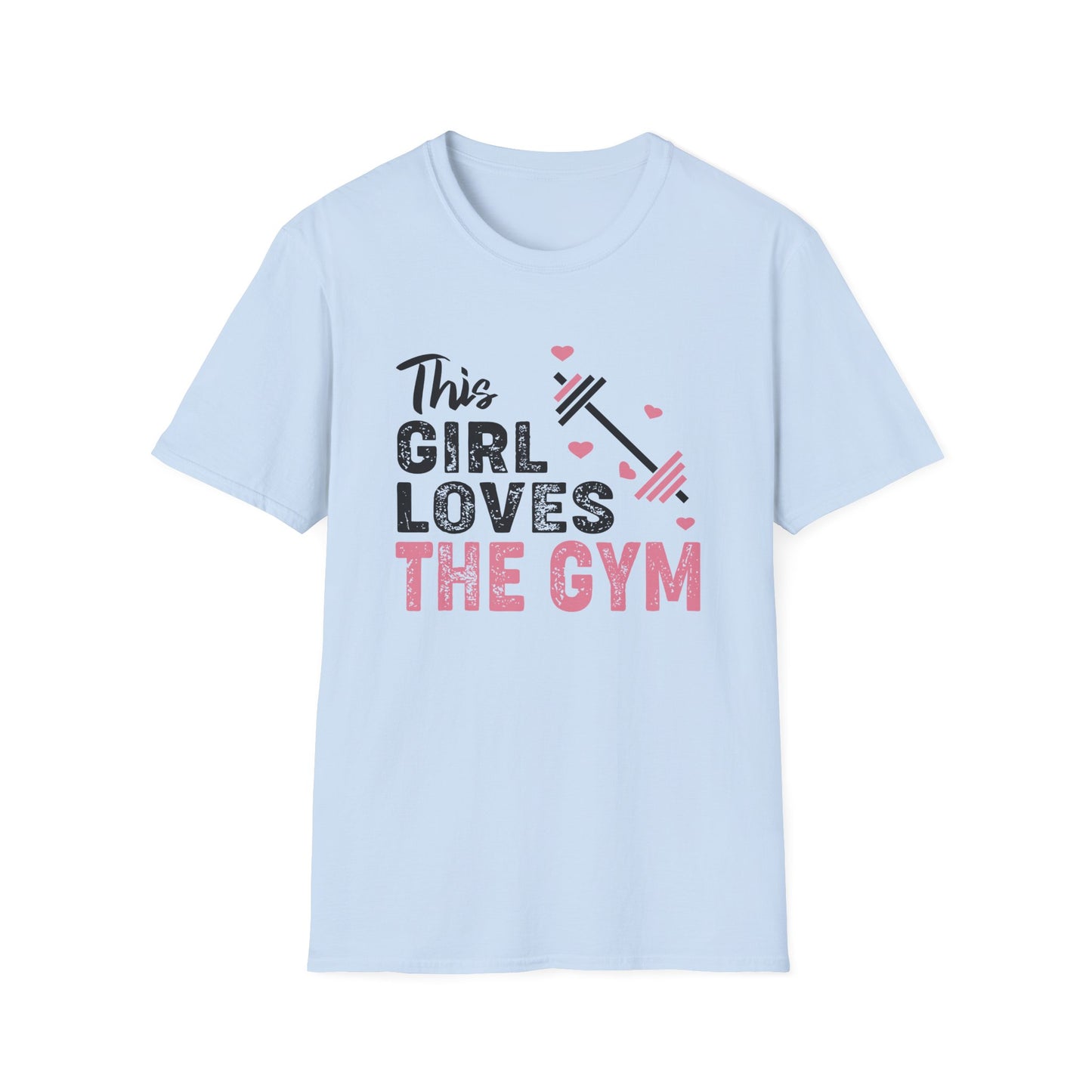 Super Comfortable This Girl Loves The GYM T-Shirt - Market Nook