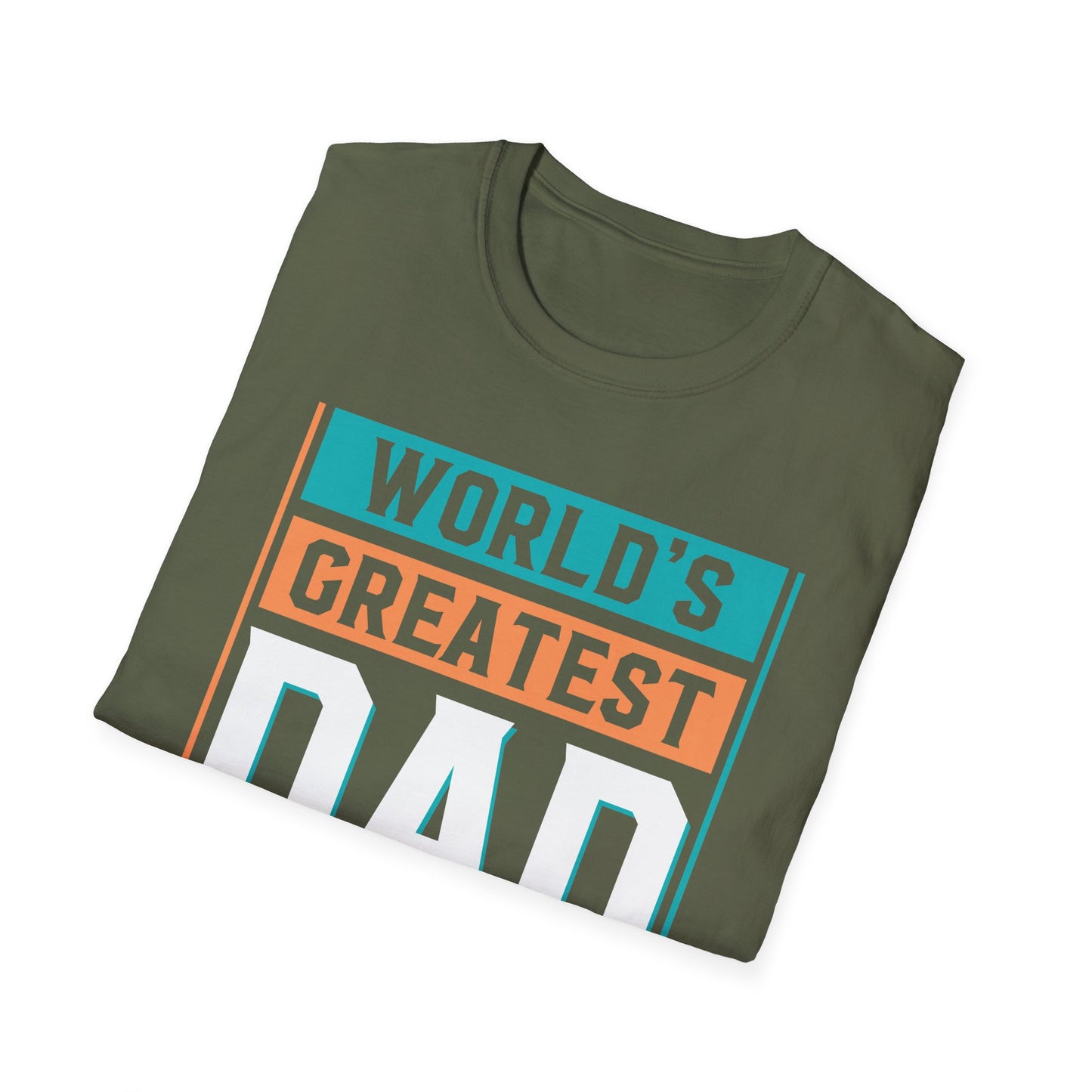 Super Comfortable World's Greatest Dad T-Shirt design