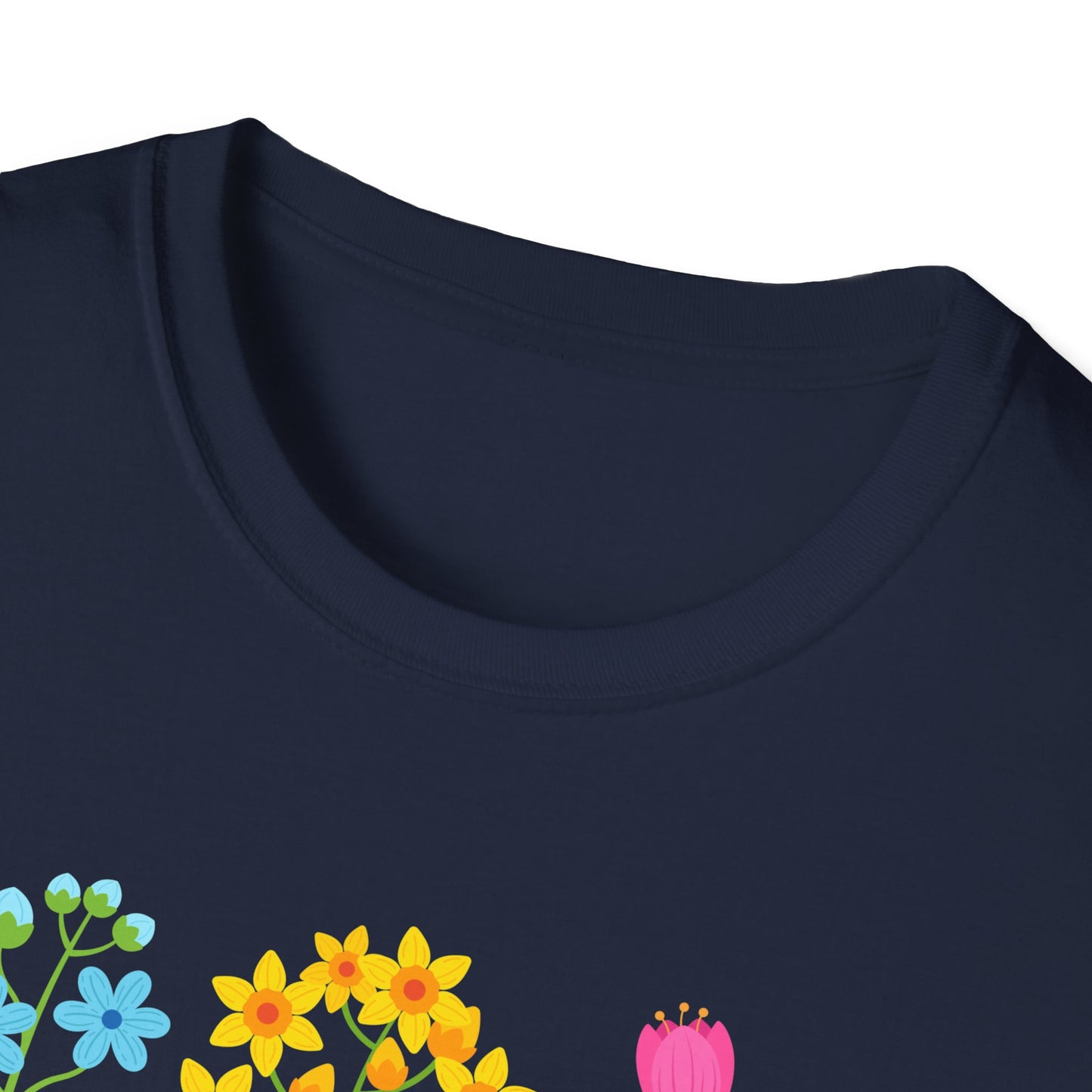 Beautiful Religious Message Flourish Like The Flowers Psalm 103:15 T-Shirt - Market Nook