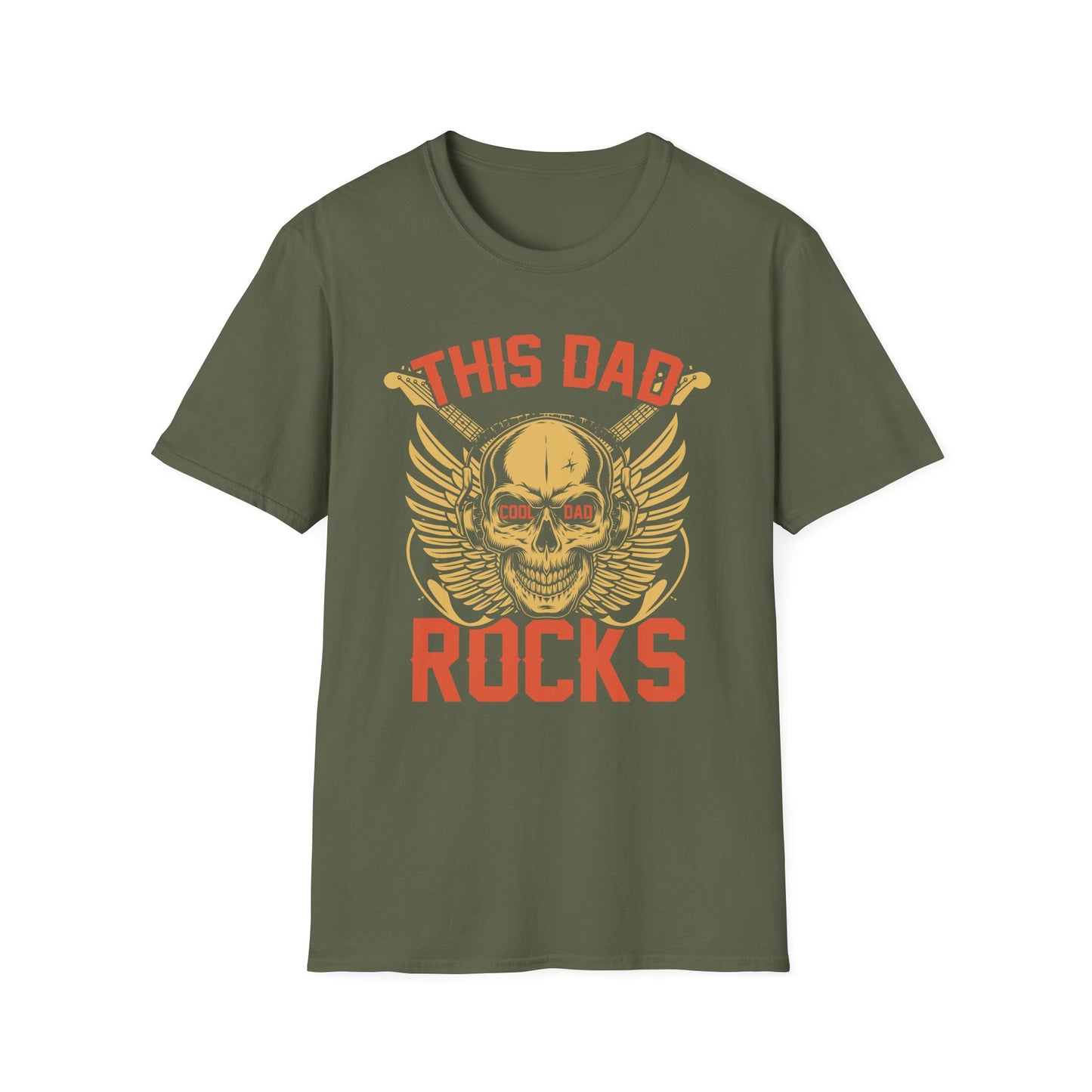 Super Comfortable This Dad Rocks T-Shirt design