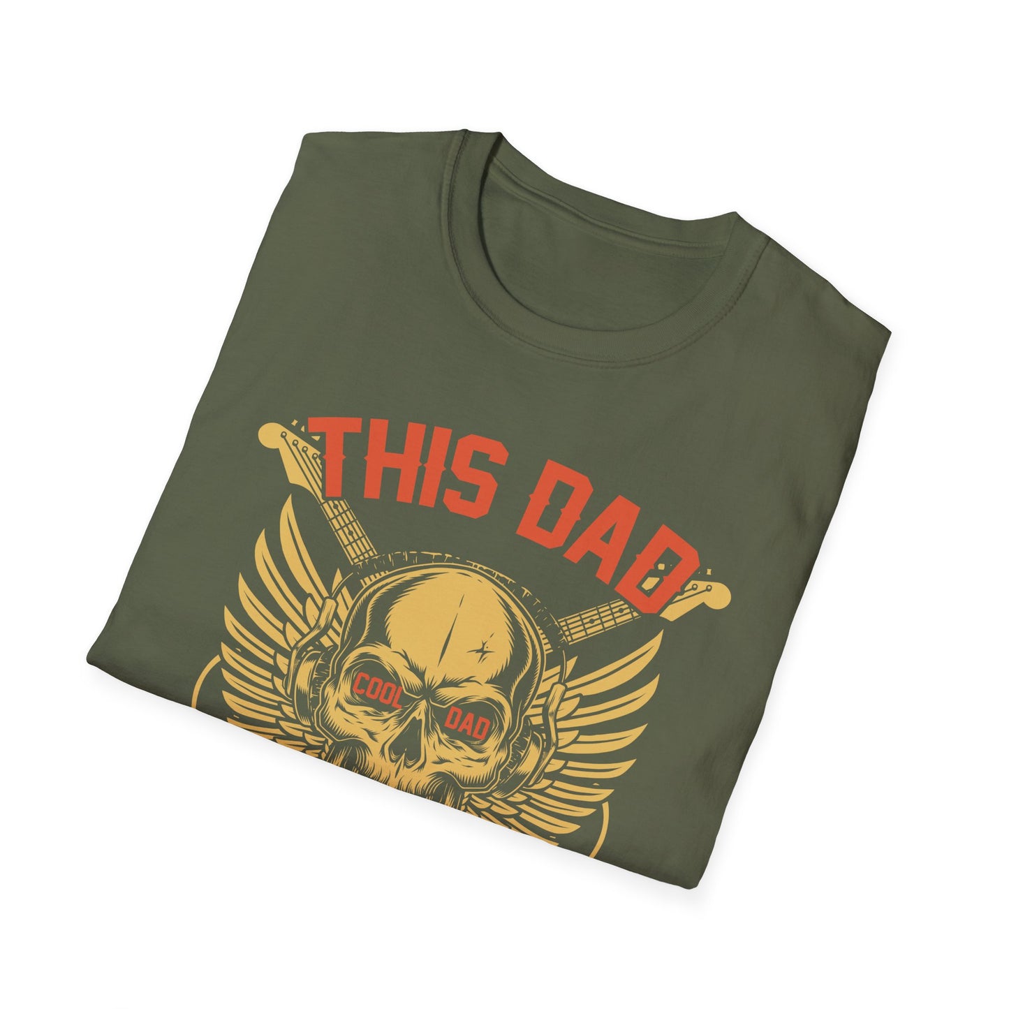 Super Comfortable This Dad Rocks T-Shirt design