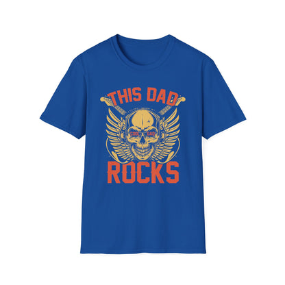 Super Comfortable This Dad Rocks T-Shirt design