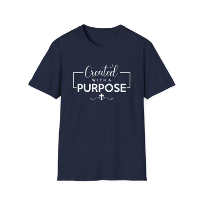 Super Comfortable Created With A Purpose T-Shirt - Market Nook
