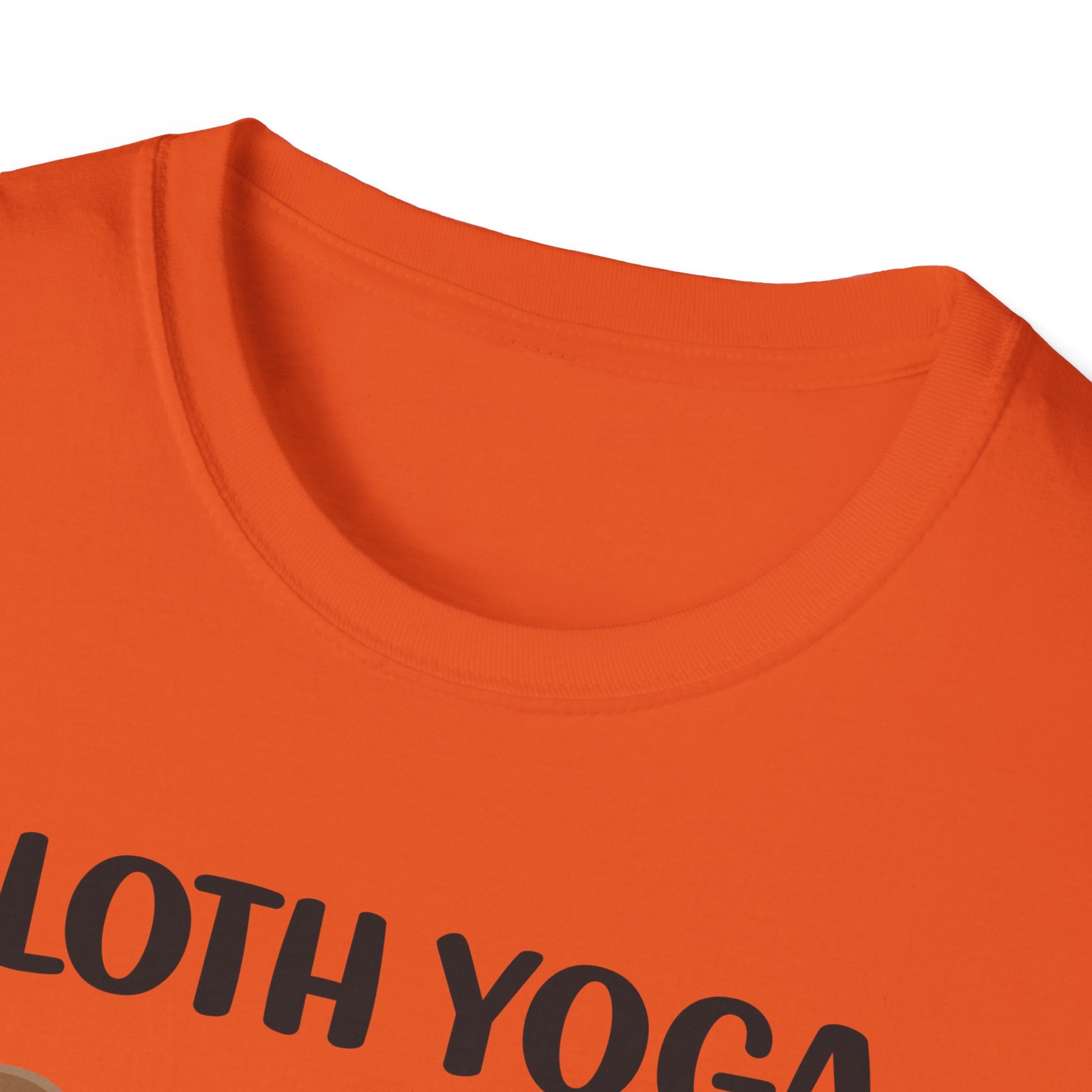 Super Comfortable Sloth Yoga T-Shirt design - V2 - Market Nook