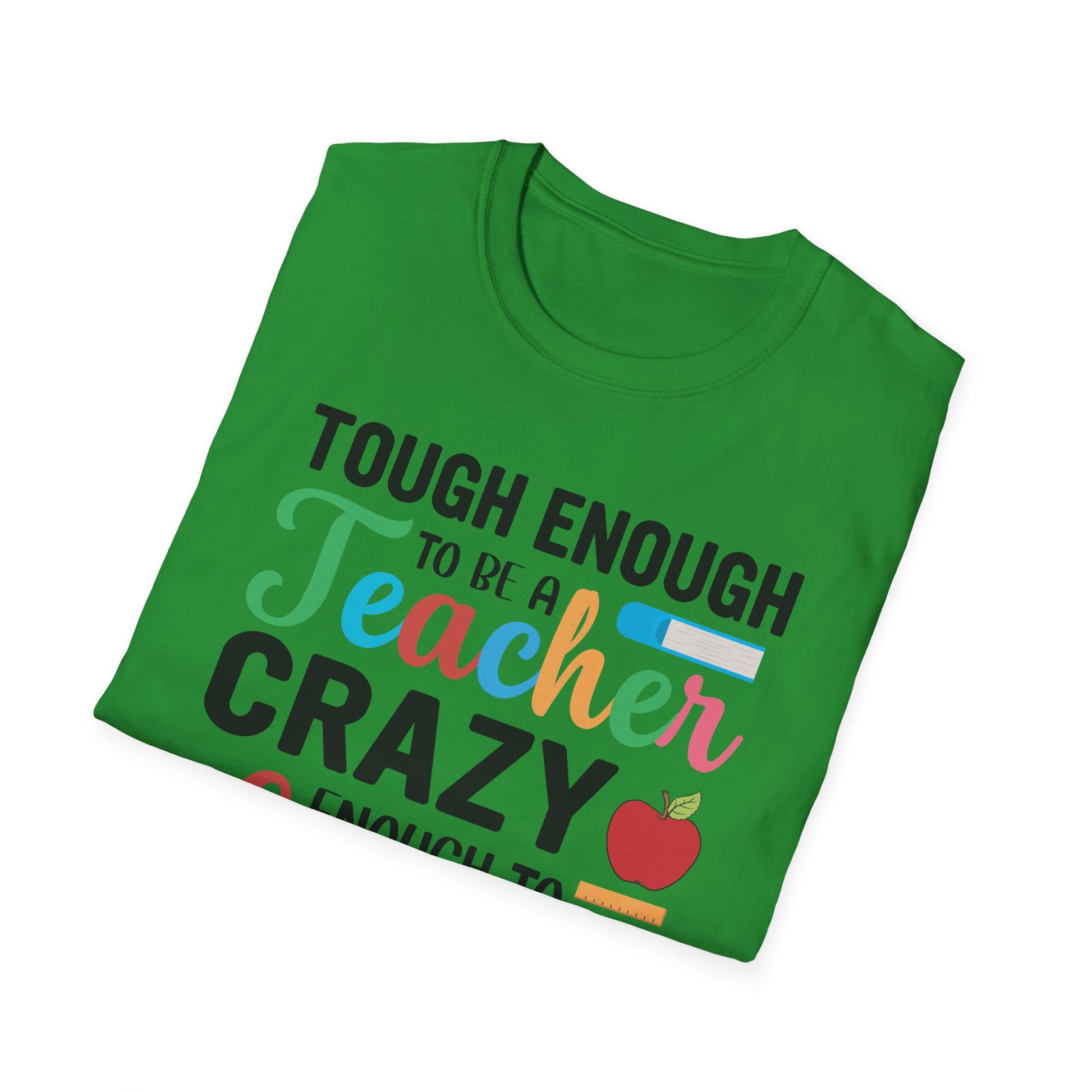 Super Comfortable Tough Enough To Be A Teacher - T-Shirt design - V2 - Market Nook