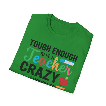 Super Comfortable Tough Enough To Be A Teacher - T-Shirt design - V2 - Market Nook