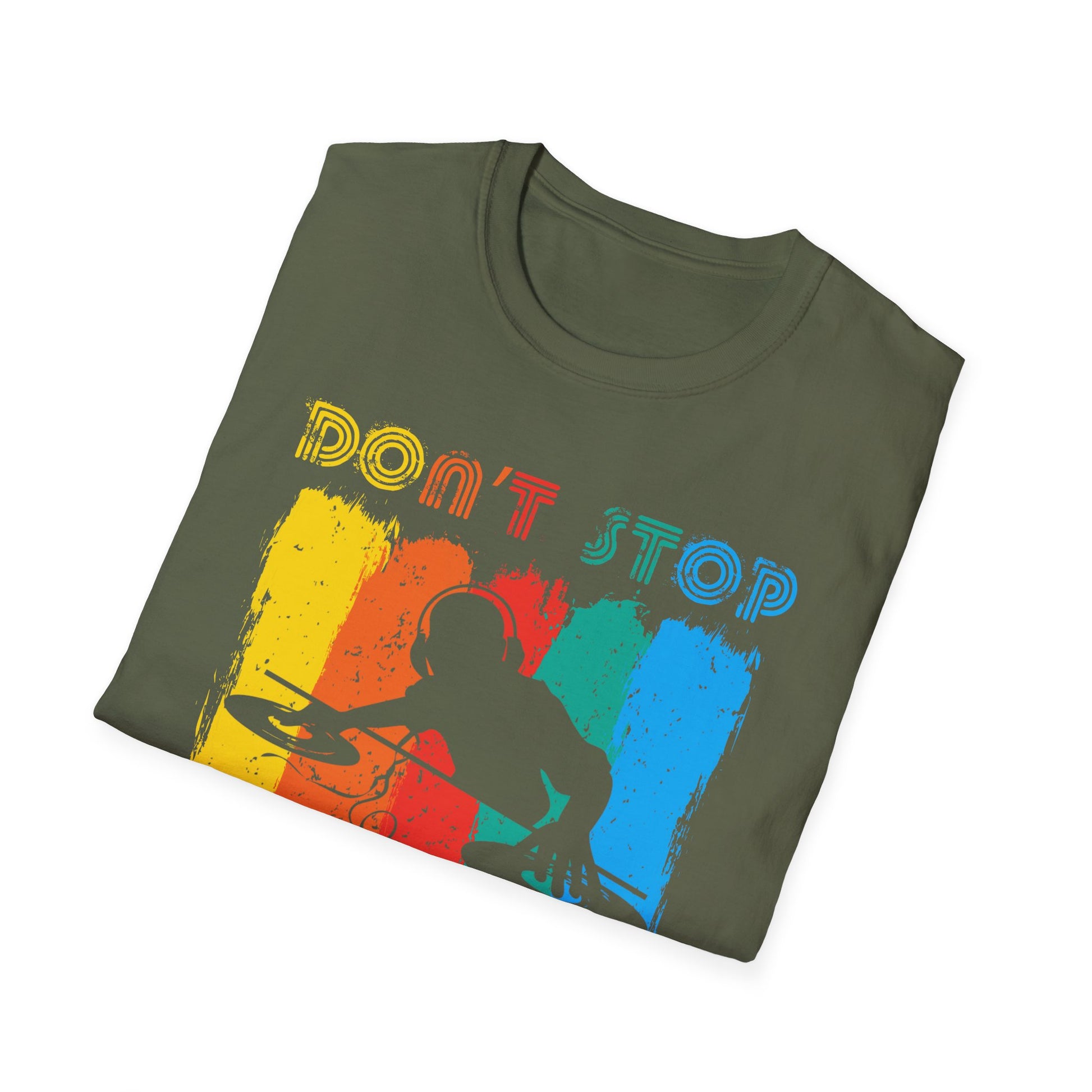 Super Comfortable Don't Stop The Music T-Shirt design - Market Nook