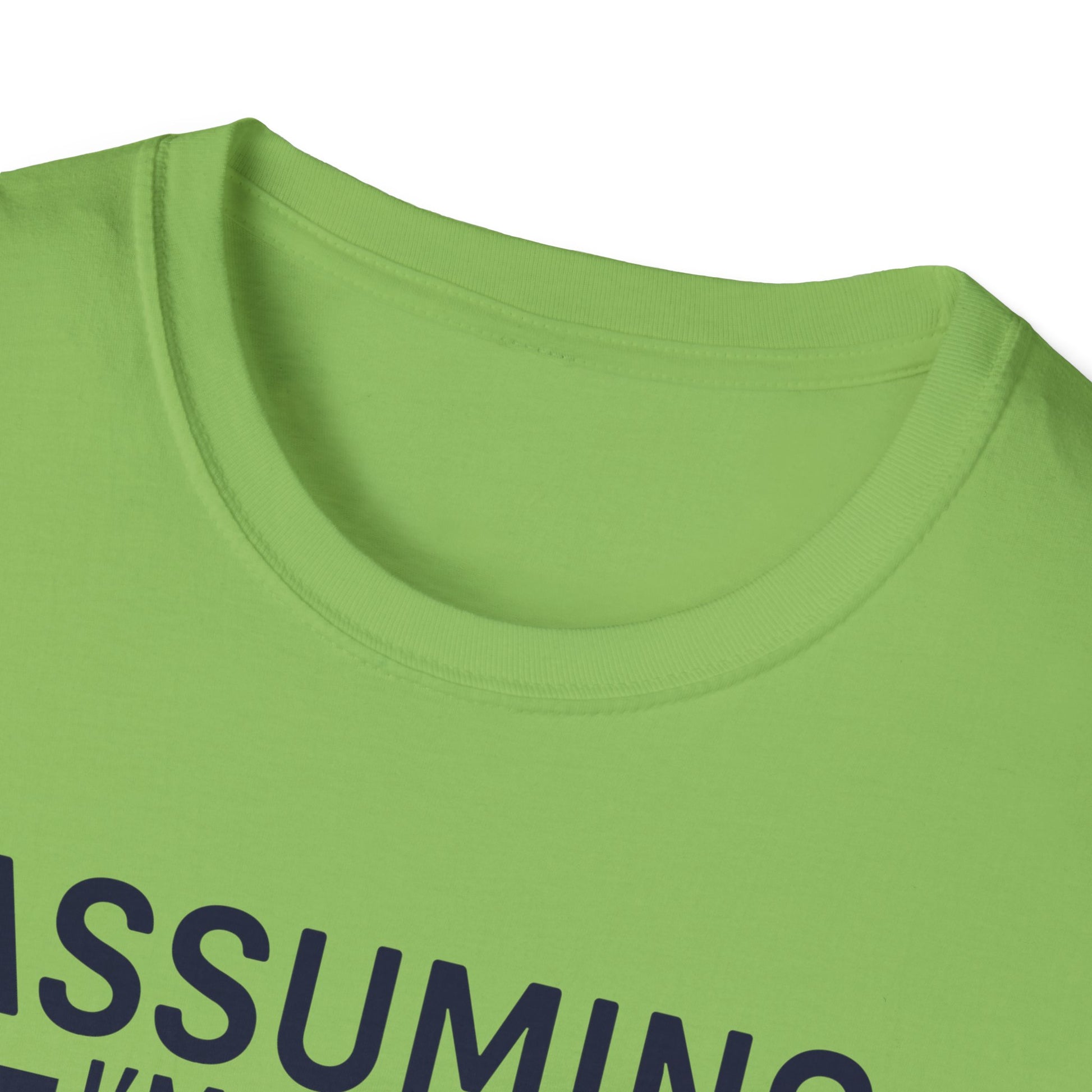 Super Comfortable Assuming I'm Just An... GYM T-Shirt - Market Nook