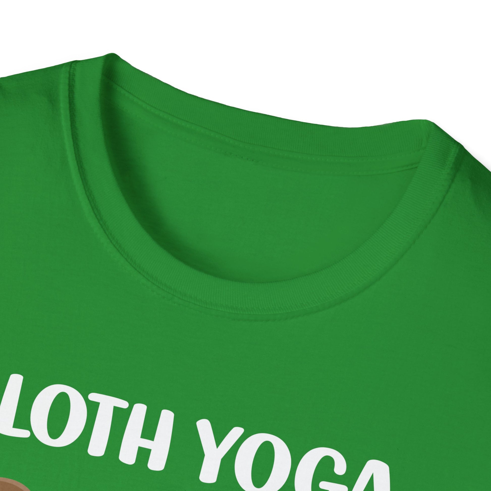 Super Comfortable Sloth Yoga T-Shirt design - Market Nook