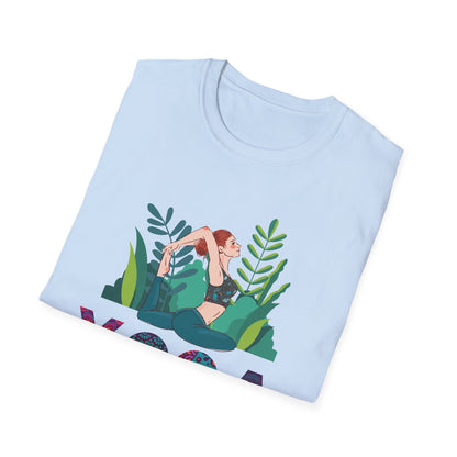 Super Comfortable Yoga Is A Super Power T-Shirt design - Market Nook