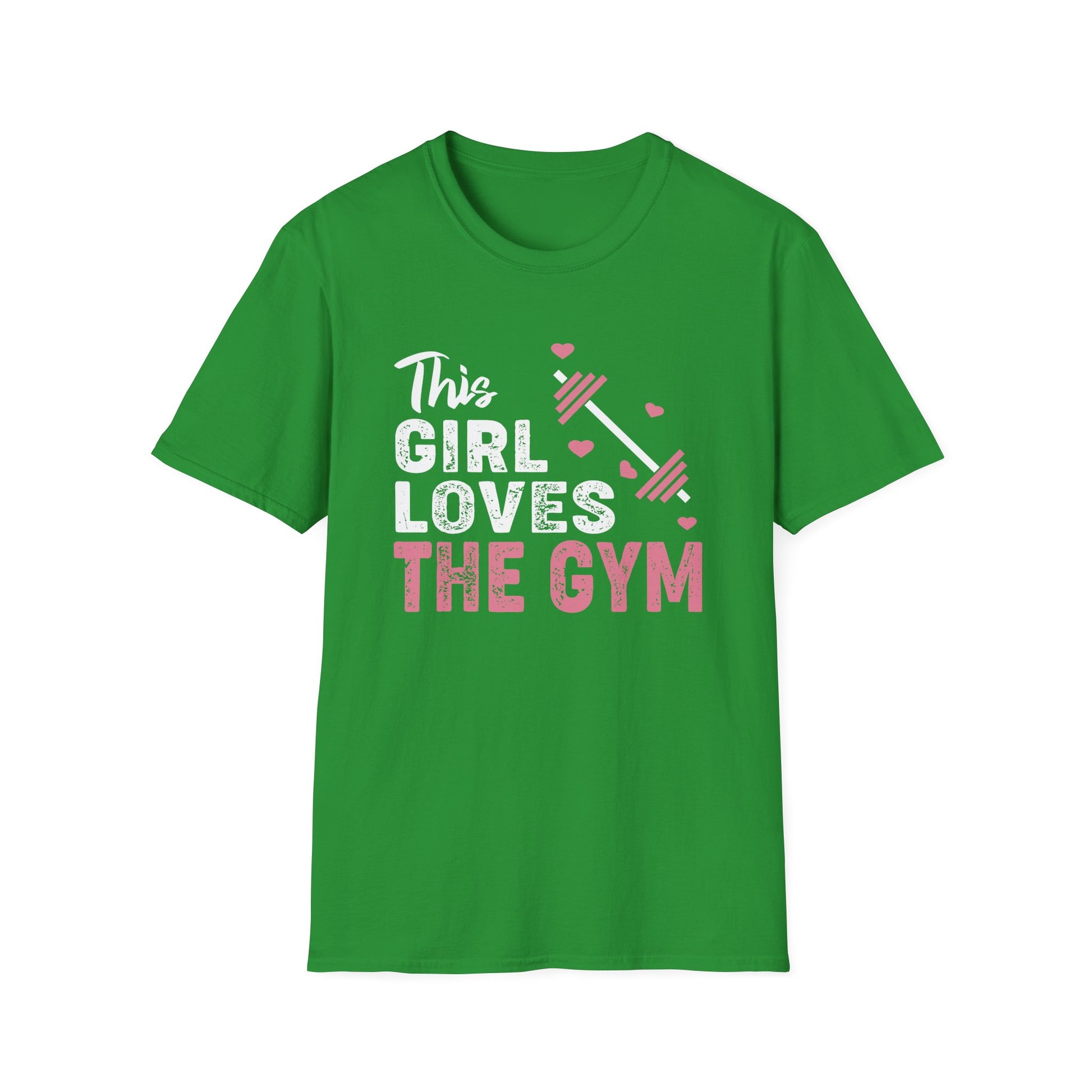 Super Comfortable This Girl Loves The GYM T-Shirt - Market Nook