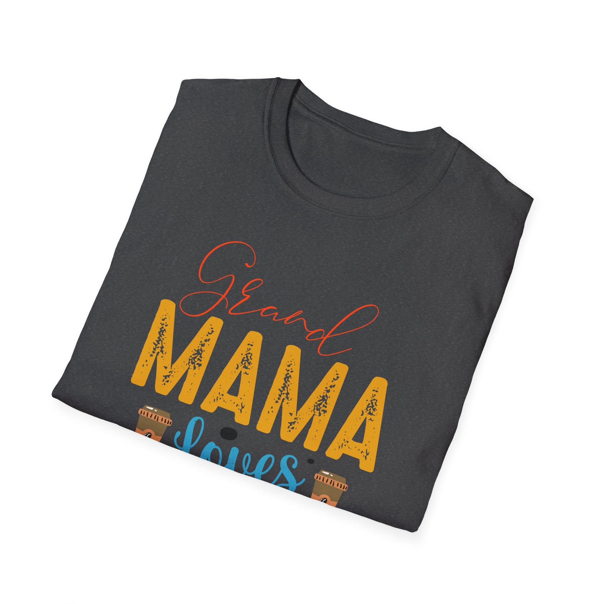 Super Comfortable Grand Mama Loves Coffee T-Shirt design - Market Nook