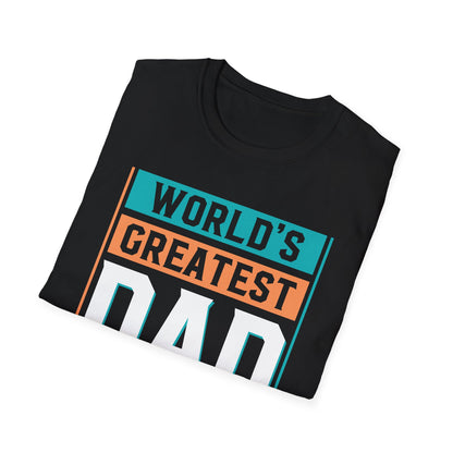Super Comfortable World's Greatest Dad T-Shirt design