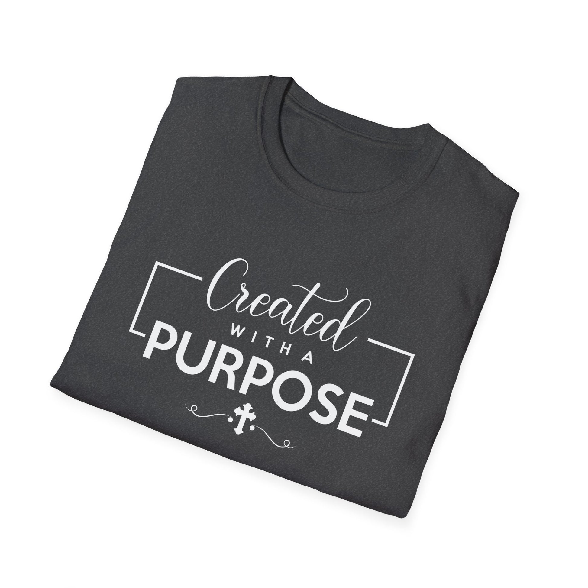 Super Comfortable Created With A Purpose T-Shirt - Market Nook