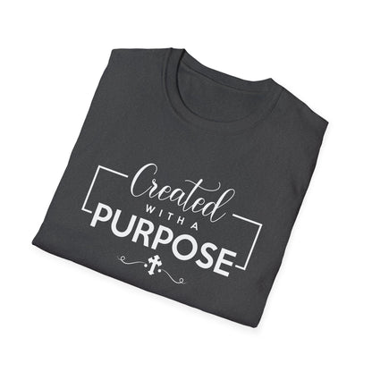 Super Comfortable Created With A Purpose T-Shirt - Market Nook