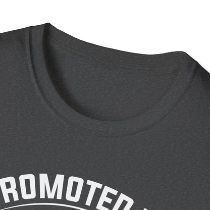 Super Comfortable Promoted To Dad Est. 2025 T-Shirt design