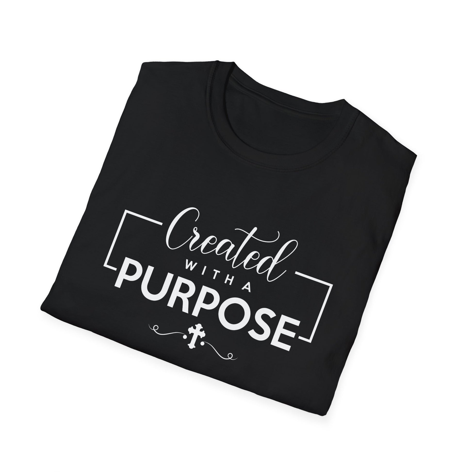 Super Comfortable Created With A Purpose T-Shirt - Market Nook