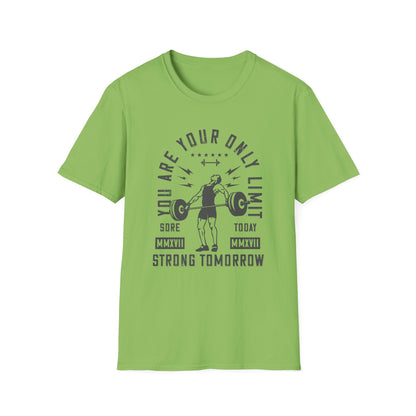 Super Comfortable You Are Your Only Limit T-Shirt V-2 - Market Nook