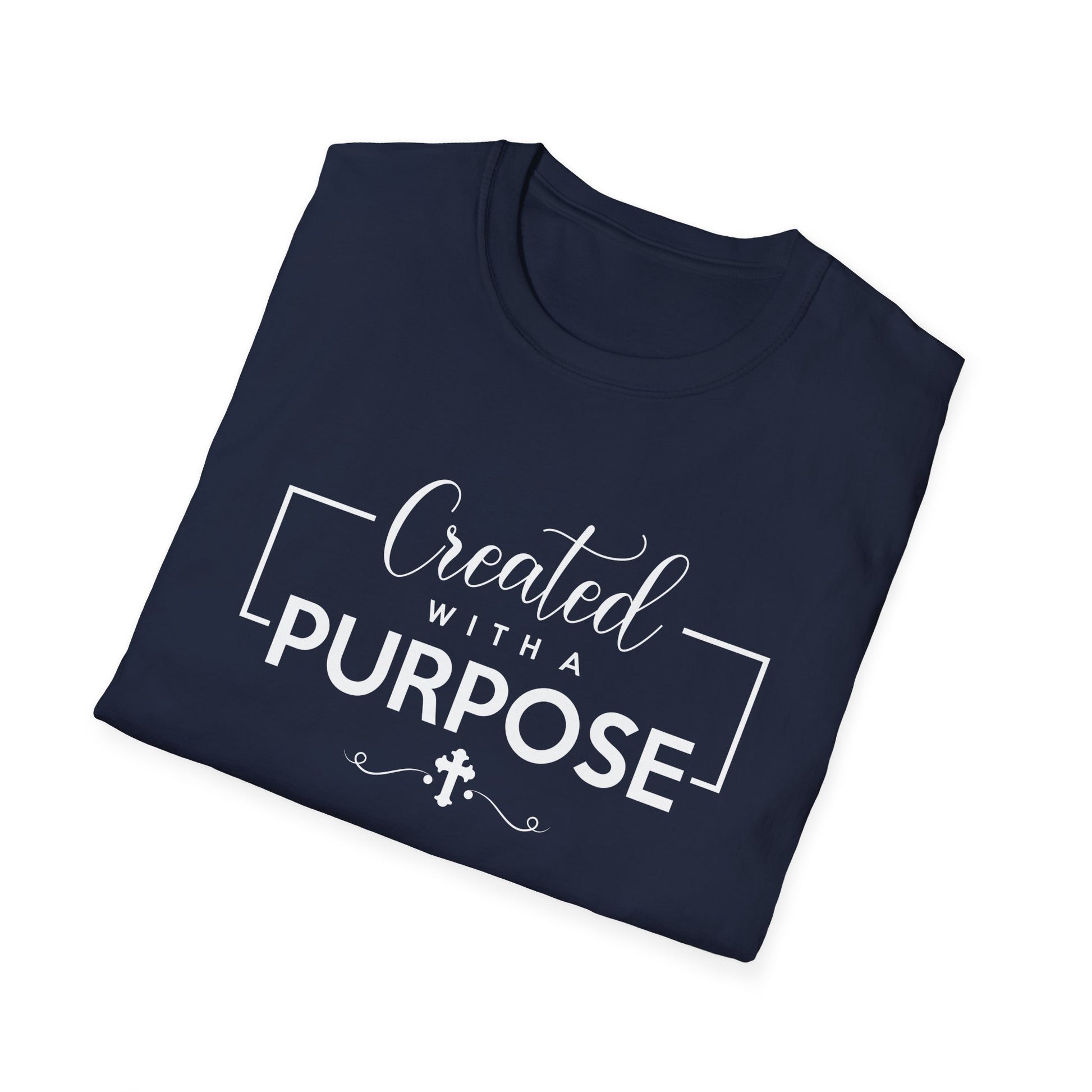 Super Comfortable Created With A Purpose T-Shirt - Market Nook