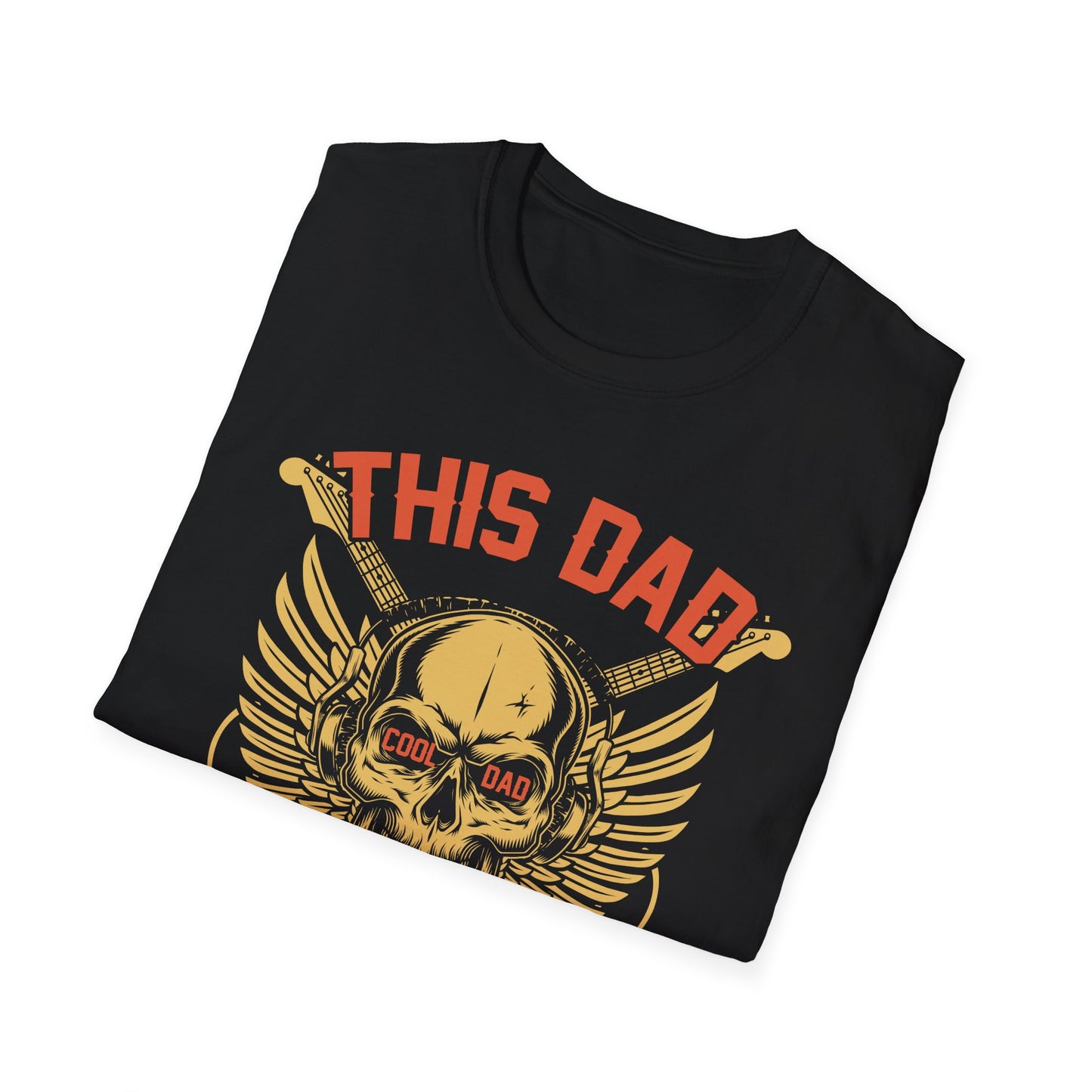 Super Comfortable This Dad Rocks T-Shirt design