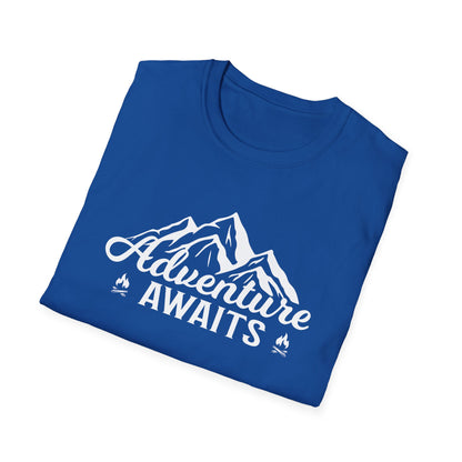 Super Comfortable Adventure Awaits T-Shirt design - Market Nook
