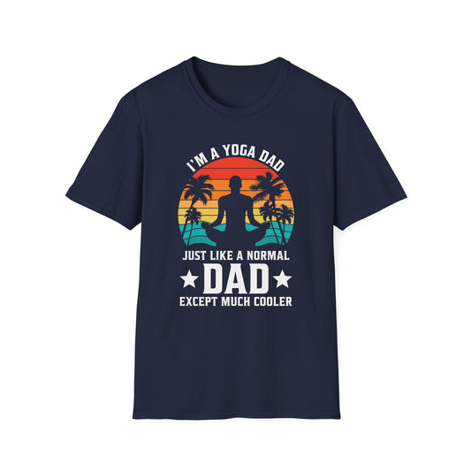 Super Comfortable I'm A Yoga Dad... T-Shirt design