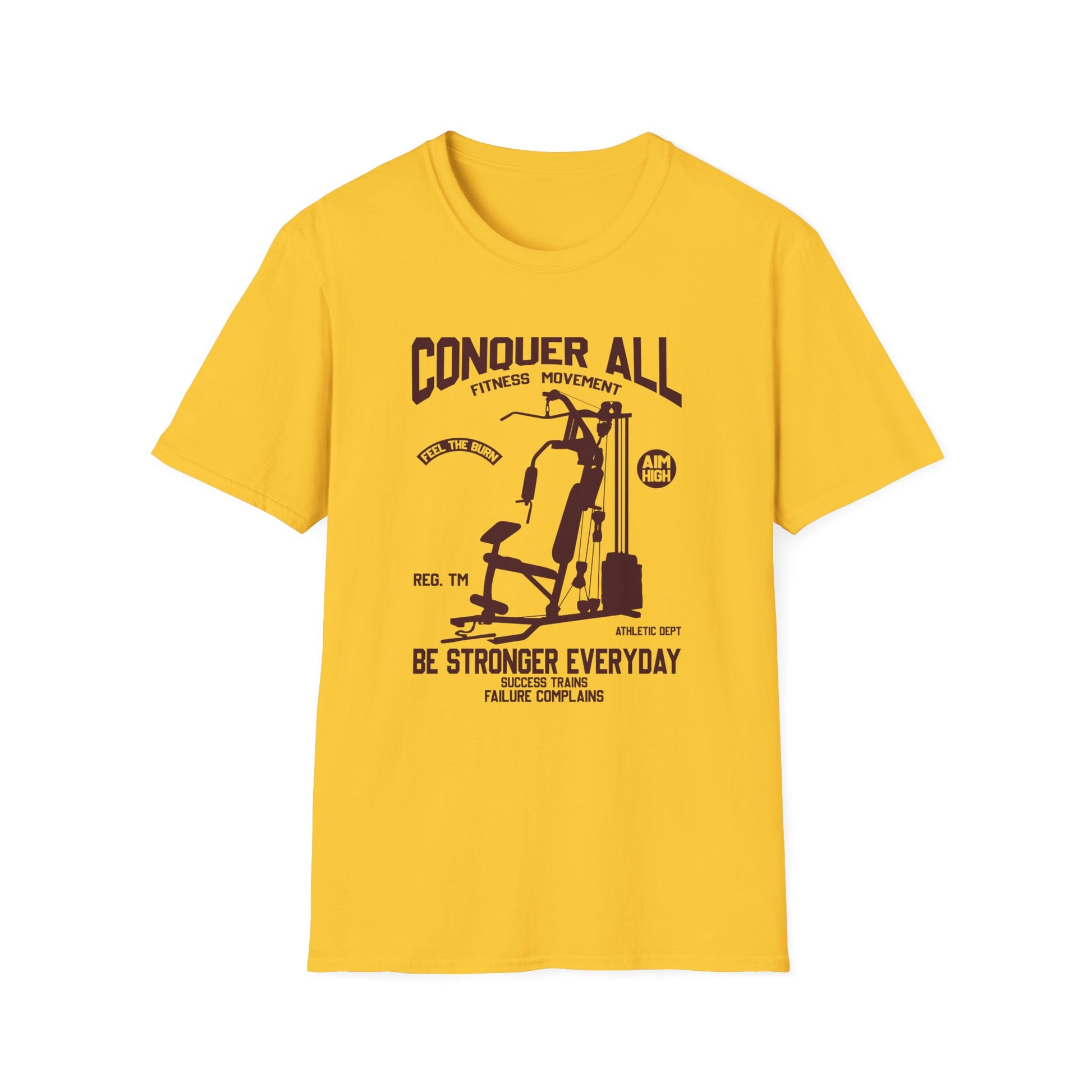 Super Comfortable Conquer All... GYM T-Shirt - Market Nook