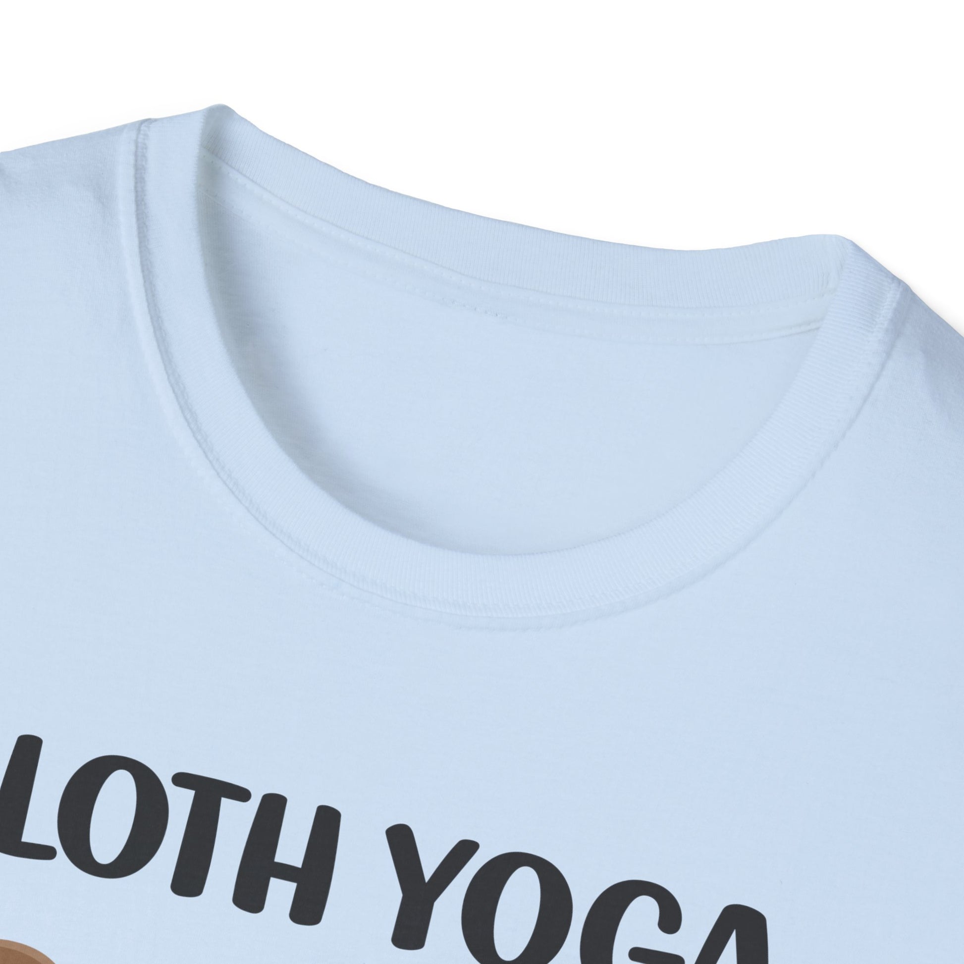 Super Comfortable Sloth Yoga T-Shirt design - V2 - Market Nook