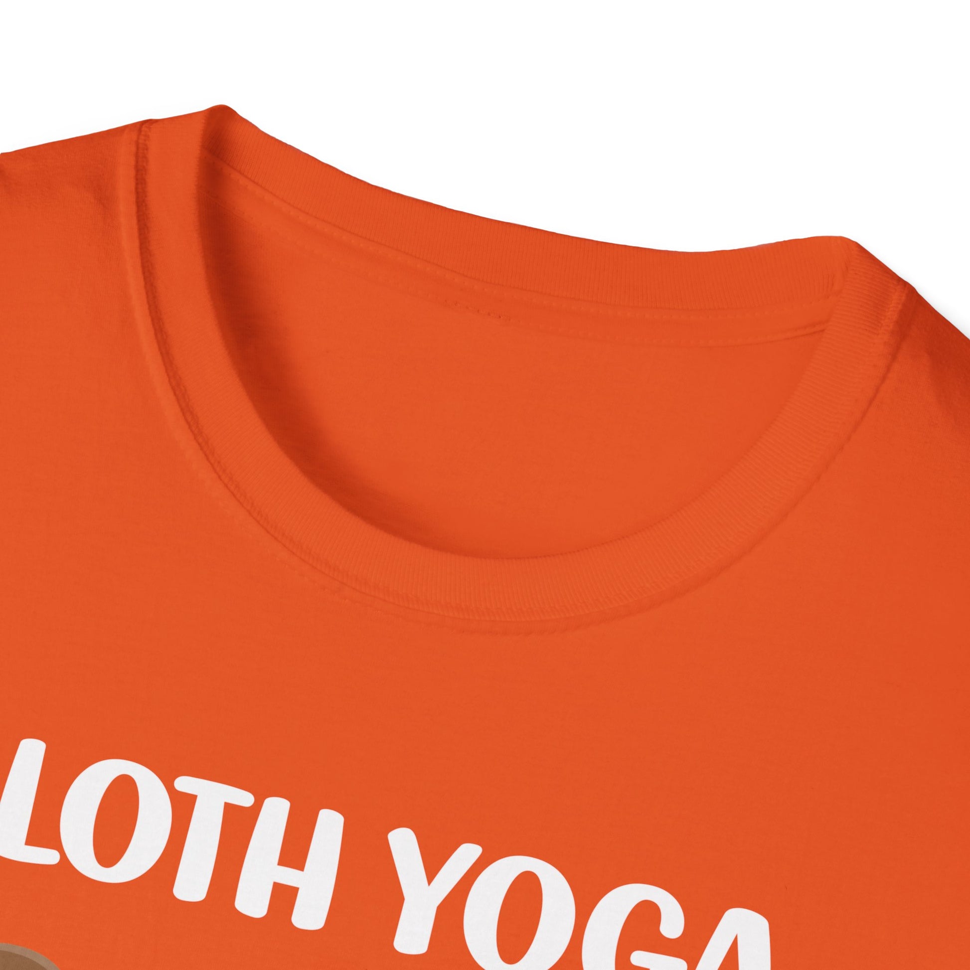 Super Comfortable Sloth Yoga T-Shirt design - Market Nook
