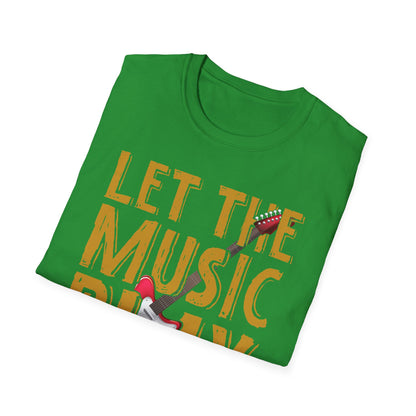 Super Comfortable Let The Music Play T-Shirt design - Market Nook