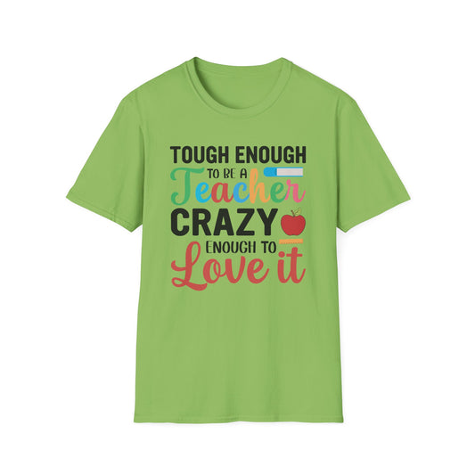Super Comfortable Tough Enough To Be A Teacher - T-Shirt design - V2 - Market Nook