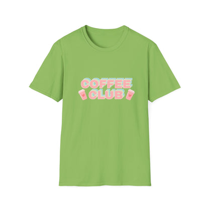 Super Comfortable Coffee Club T-Shirt design - Market Nook