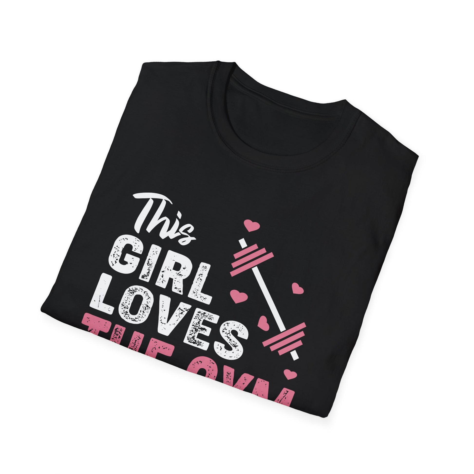 Super Comfortable This Girl Loves The GYM T-Shirt - Market Nook