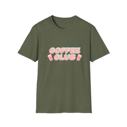 Super Comfortable Coffee Club T-Shirt design - Market Nook