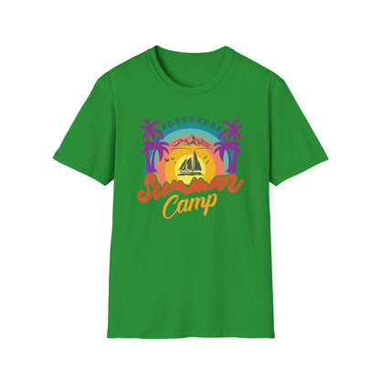 Super Comfortable Adventure Summer Camp T-Shirt design - Market Nook
