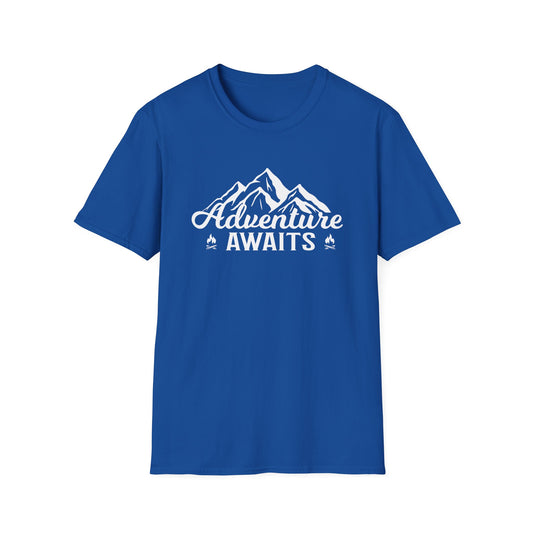 Super Comfortable Adventure Awaits T-Shirt design - Market Nook