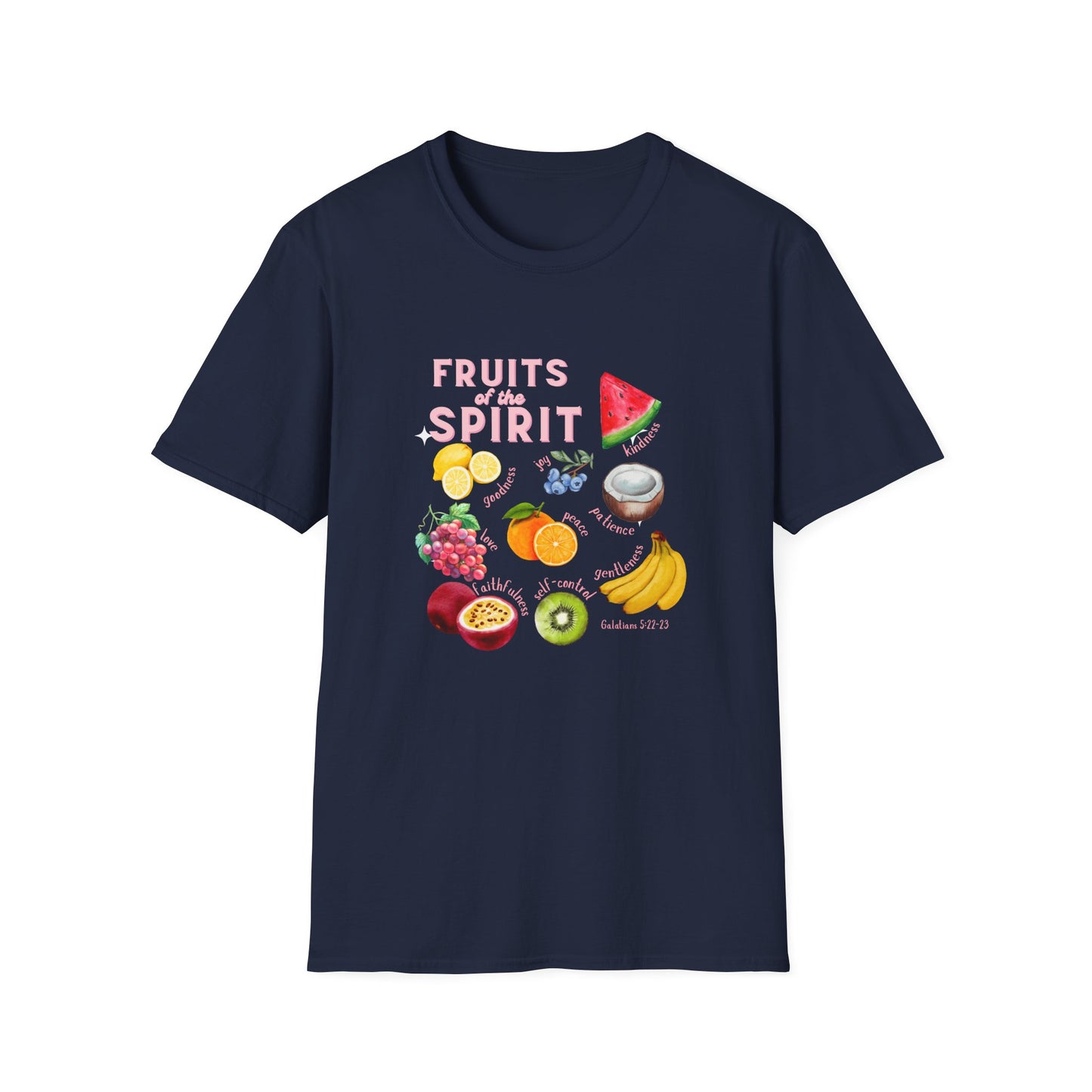 Super Comfortable Fruits Of The Spirit T-Shirt design - Market Nook