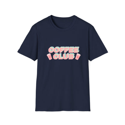 Super Comfortable Coffee Club T-Shirt design - Market Nook