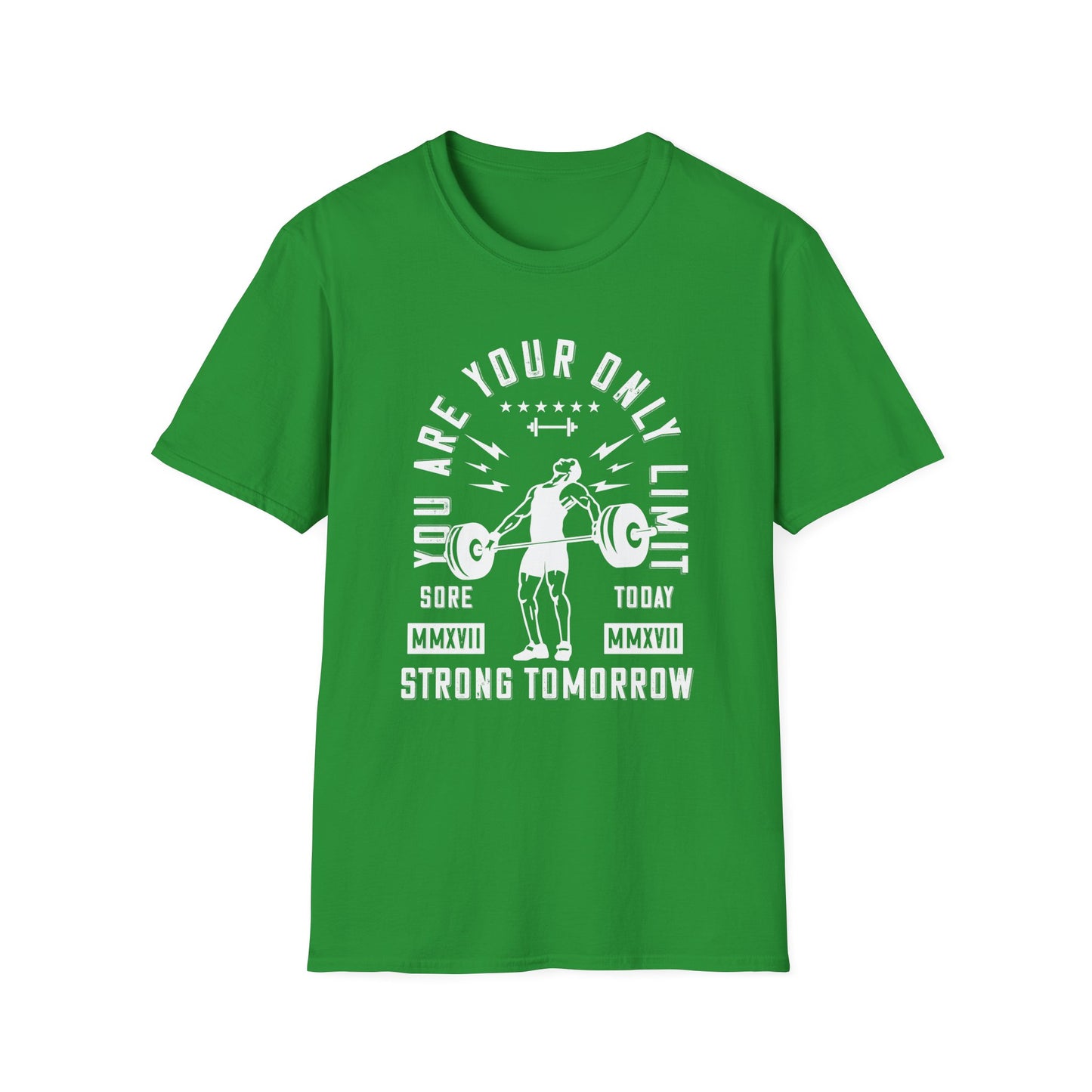Super Comfortable You Are Your Only Limit GYM T-Shirt - Market Nook