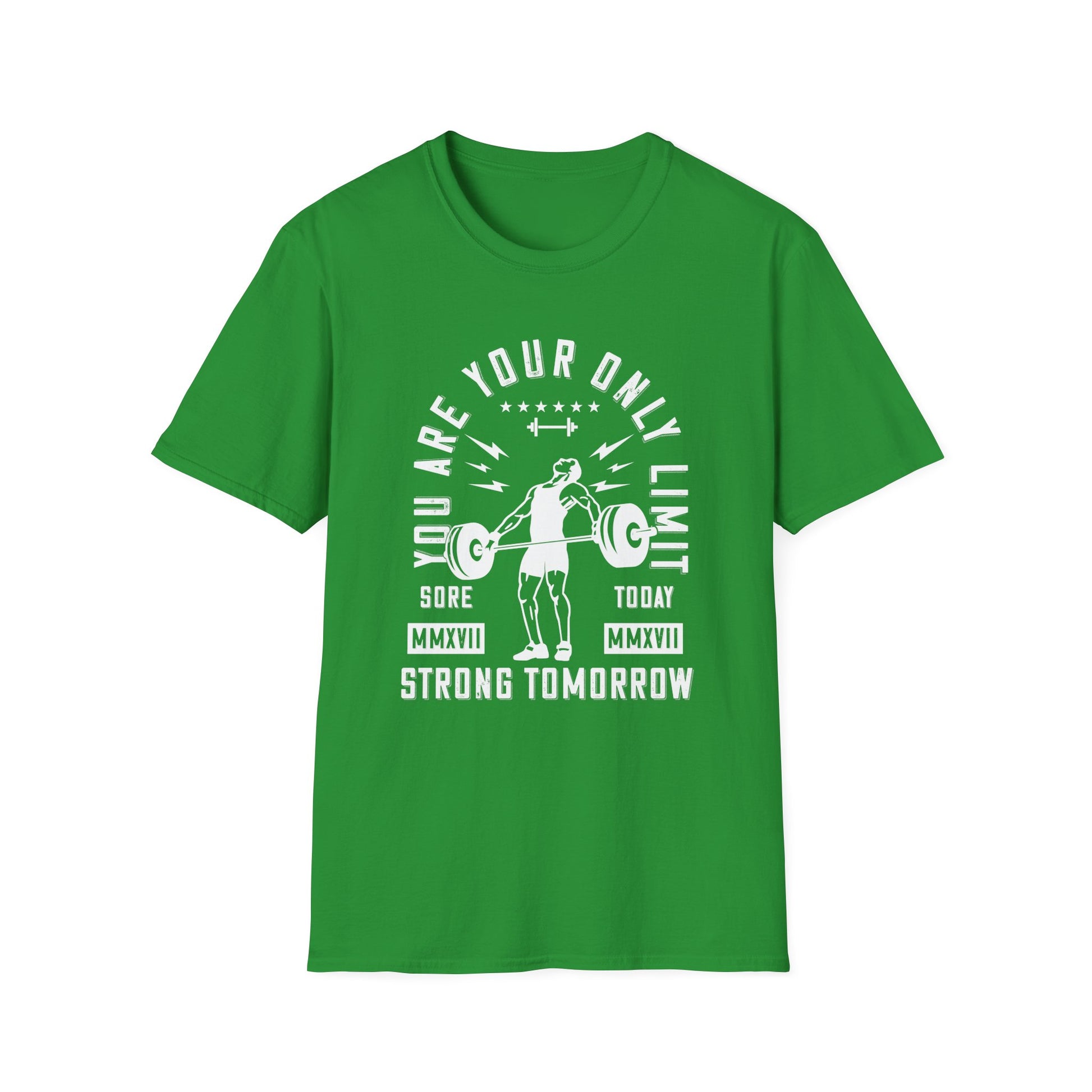 Super Comfortable You Are Your Only Limit GYM T-Shirt - Market Nook