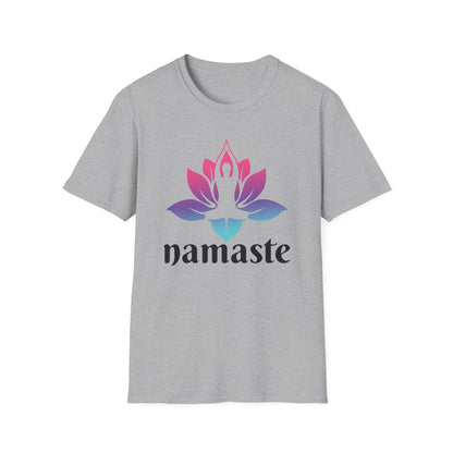 Super Comfortable Namaste - Yoga T-Shirt design - V2 - Market Nook