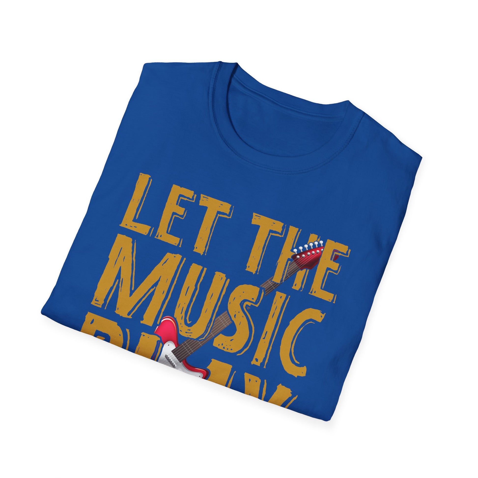Super Comfortable Let The Music Play T-Shirt design - Market Nook