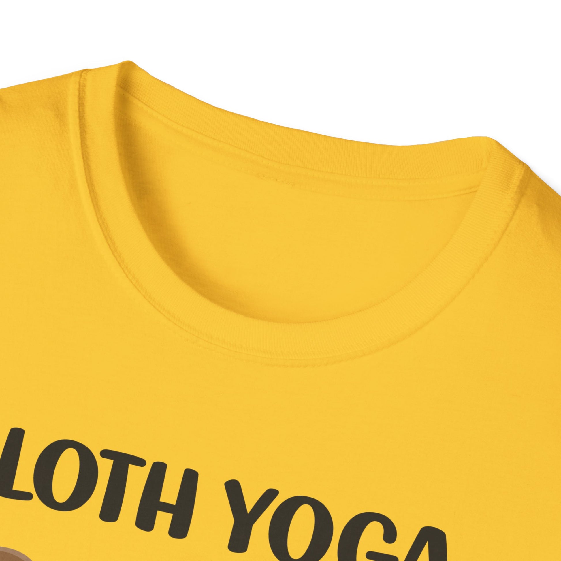 Super Comfortable Sloth Yoga T-Shirt design - V2 - Market Nook