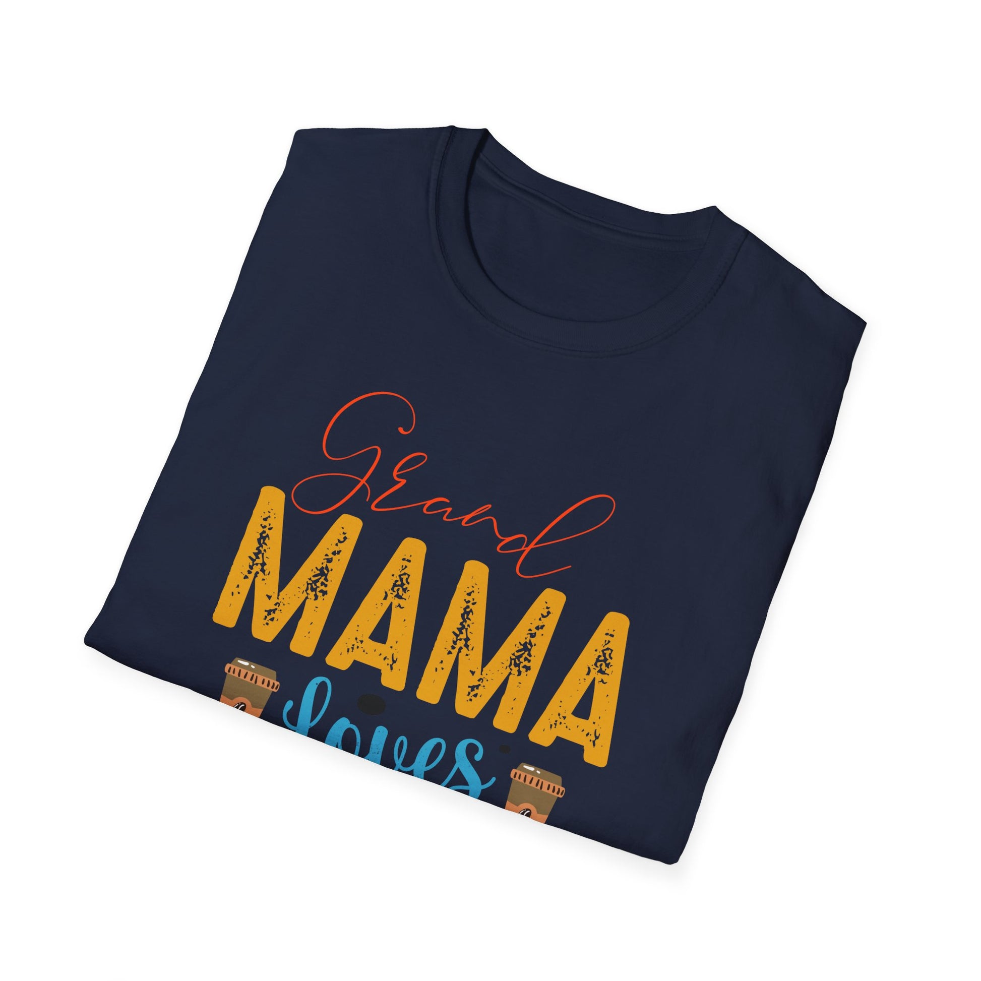 Super Comfortable Grand Mama Loves Coffee T-Shirt design - Market Nook