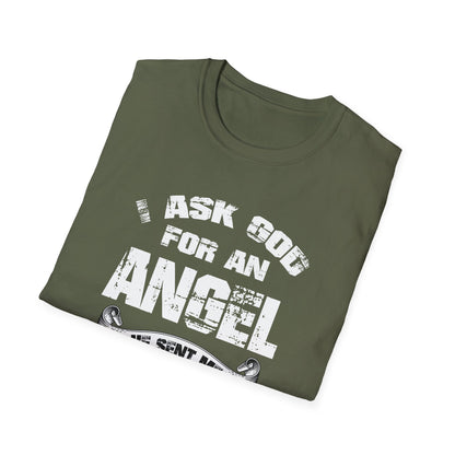 Beautiful Religious Message I Ask God For An Angel... T-Shirt - Market Nook