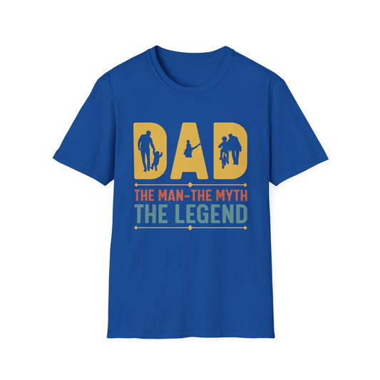 Super Comfortable Dad The Man, The Myth, The Legend T-shirt design - Market Nook